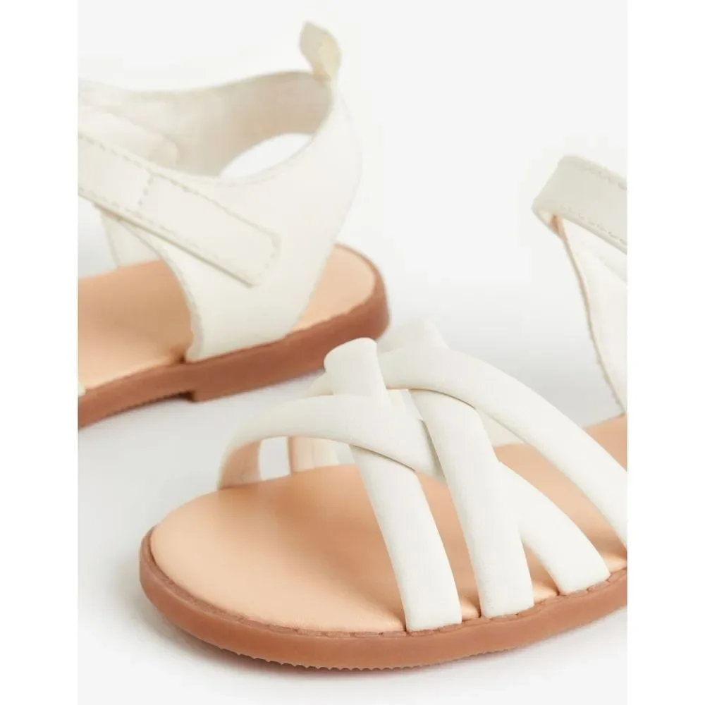 H&M girls white